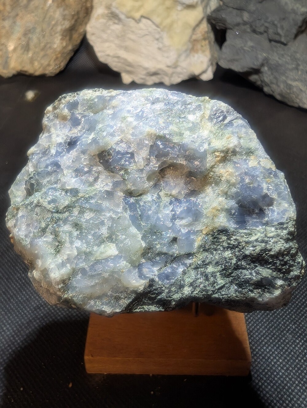 Raw Blue Quartz Specimen
